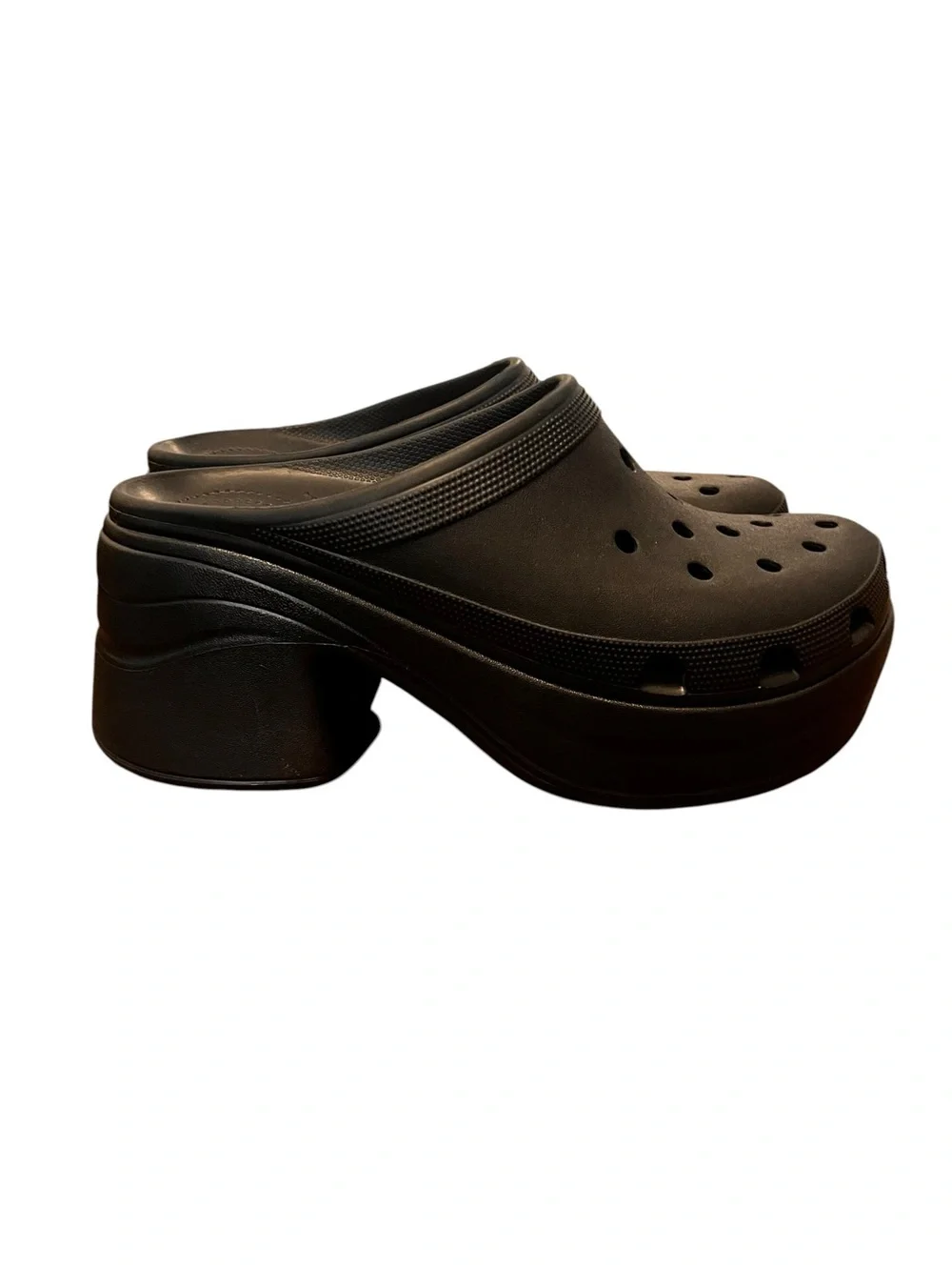 CROCS chunky platform